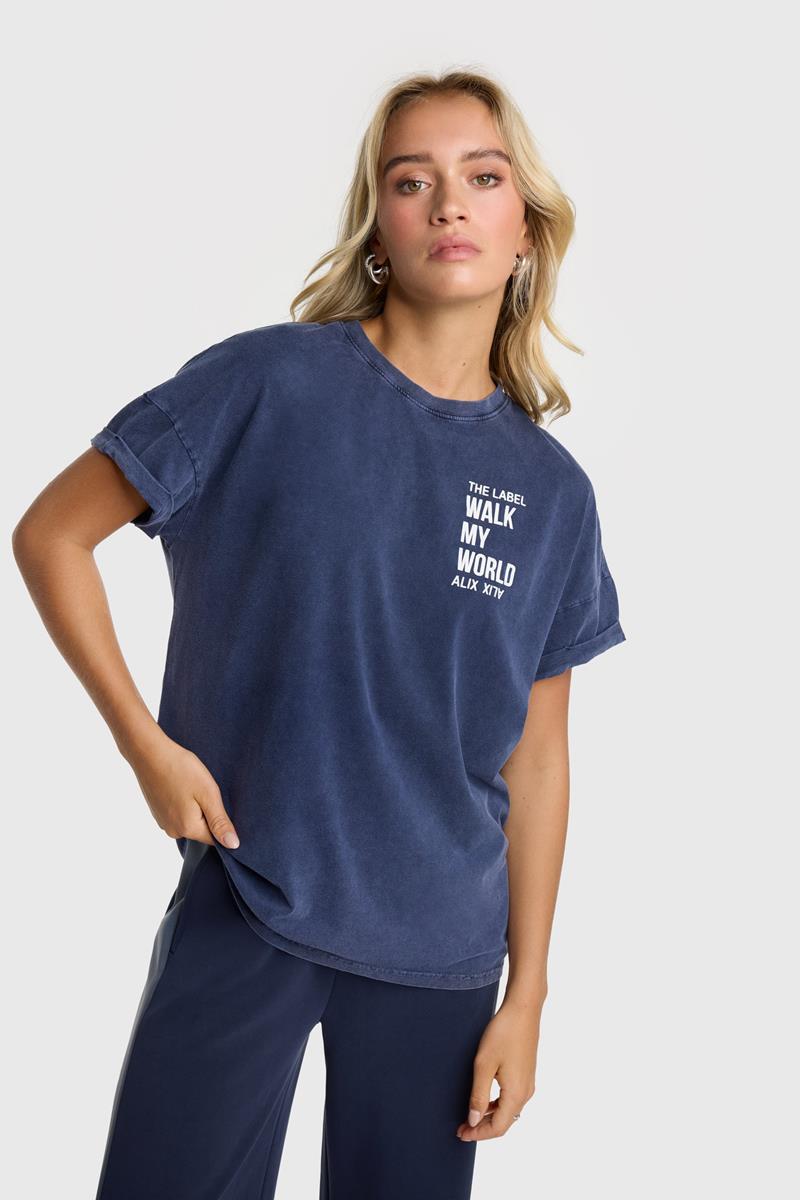 Alix The Label Alix The Label T-Shirt 2502819117 Blauw 1