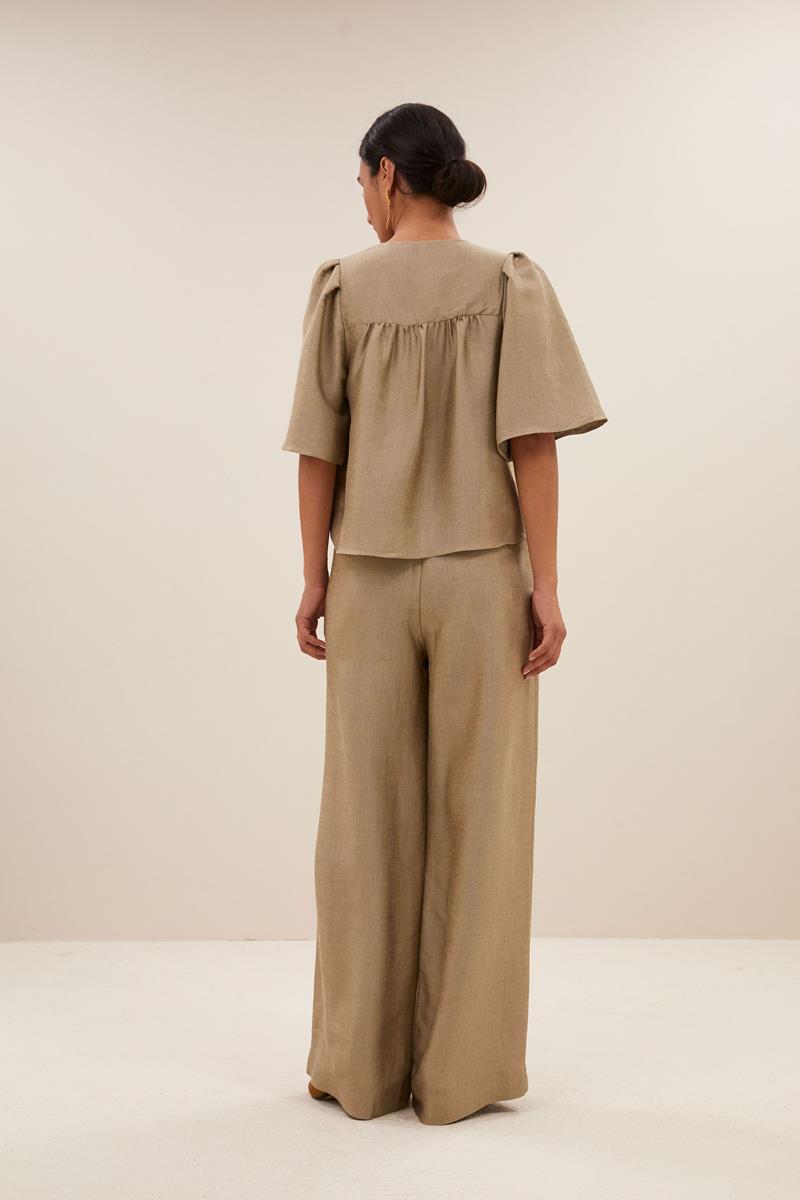 By-Bar By-Bar Blouse Blake Gloss Goud 3