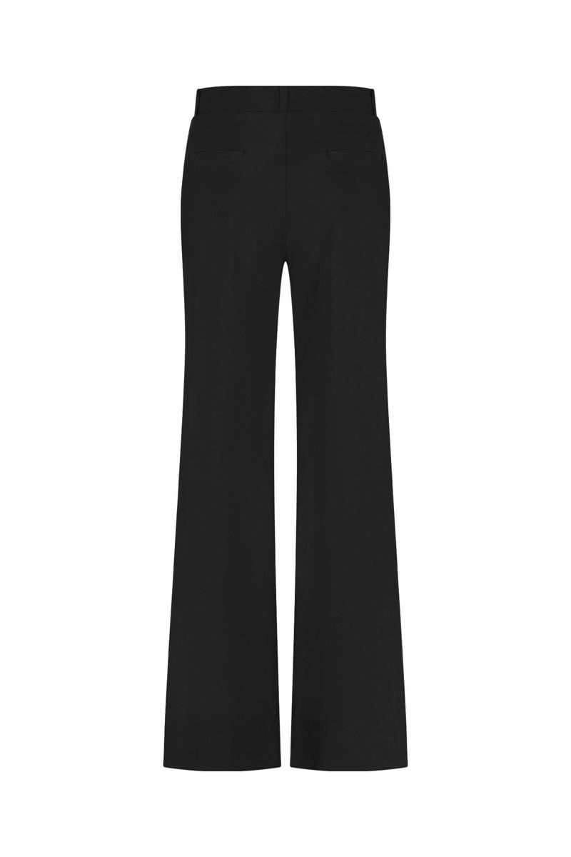 Studio Anneloes Studio Anneloes Pantalon Lexie bonded trou Zwart 2