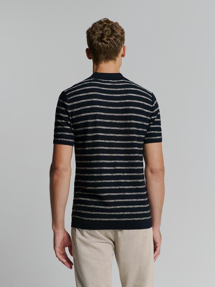 No Excess No Excess Polo 27210341 Blauw 4