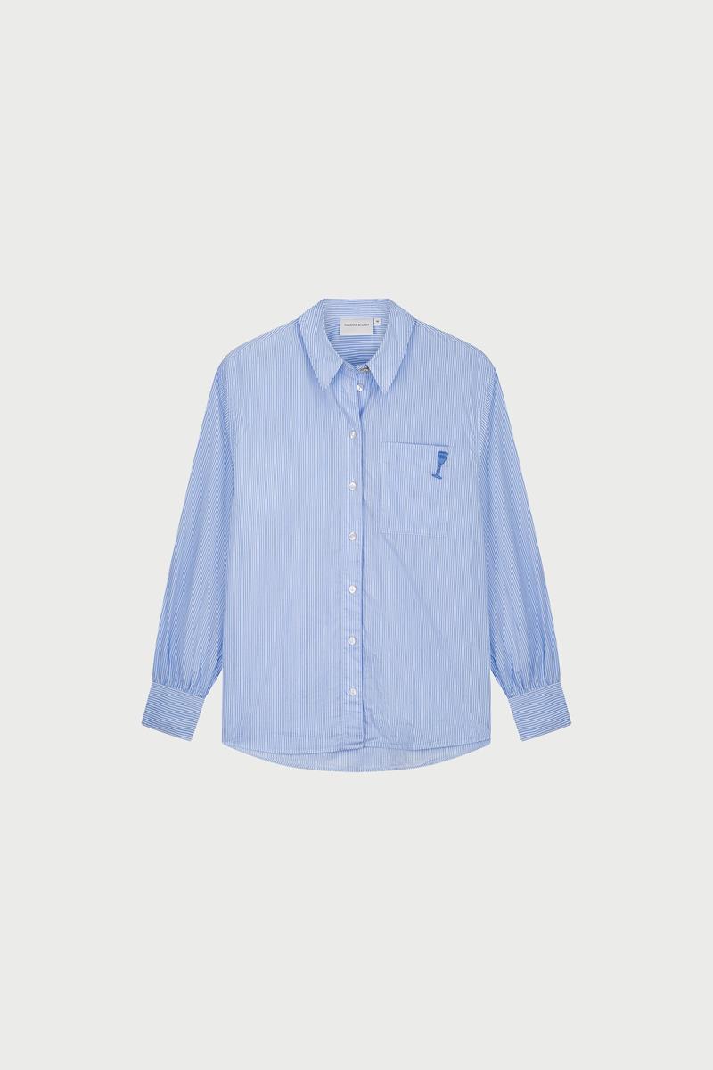 Fabienne Chapot Blouse Alex Blauw 2
