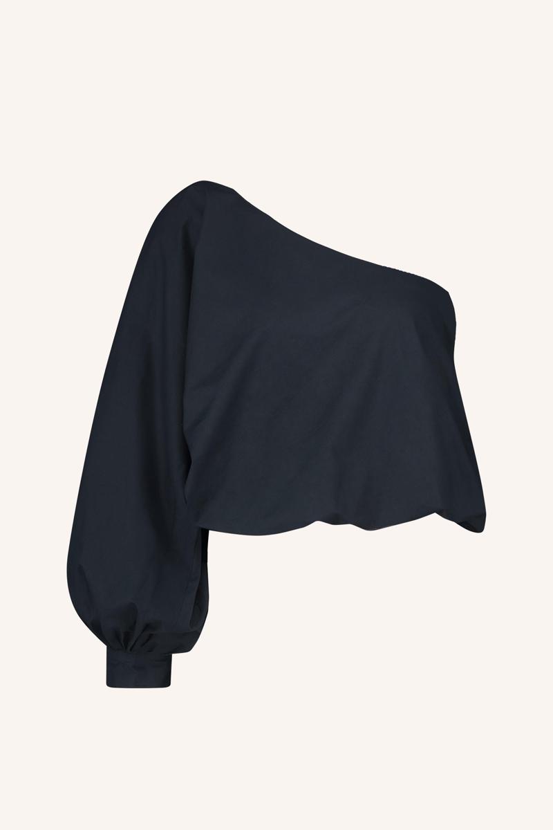 By-Bar By-Bar Blouse Bella Poplin Blou Blauw 2