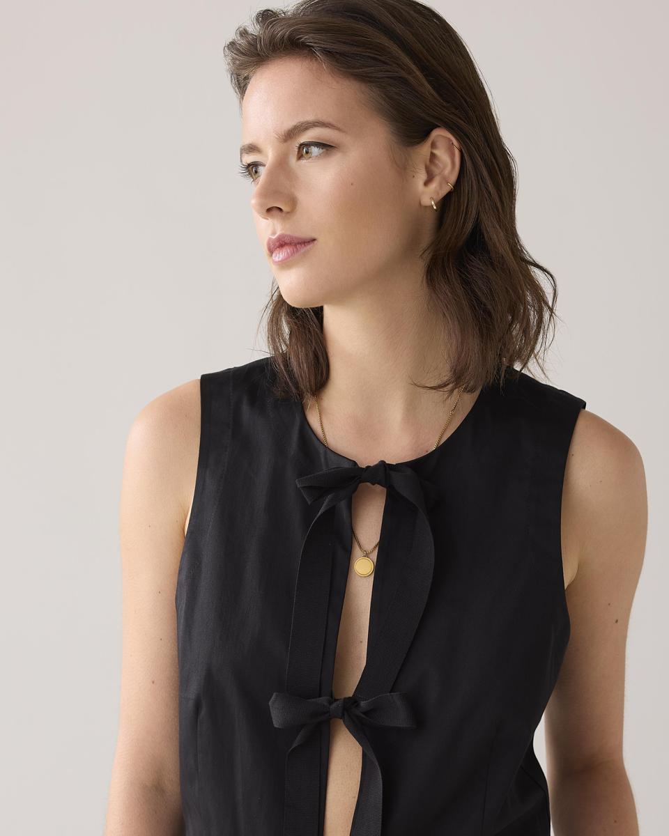 Summum Summum Gilet 9s135-11816 Zwart 3