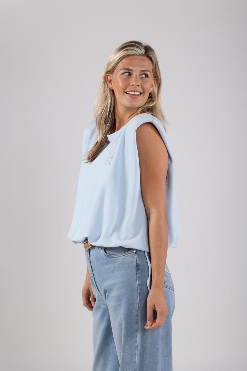 NUKUS NUKUS T-Shirt NKS01064 Blauw 4