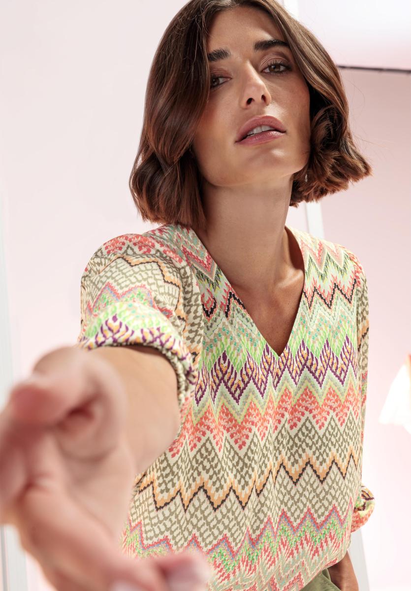 Bianca Bianca Blouse 55102 Oranje 5