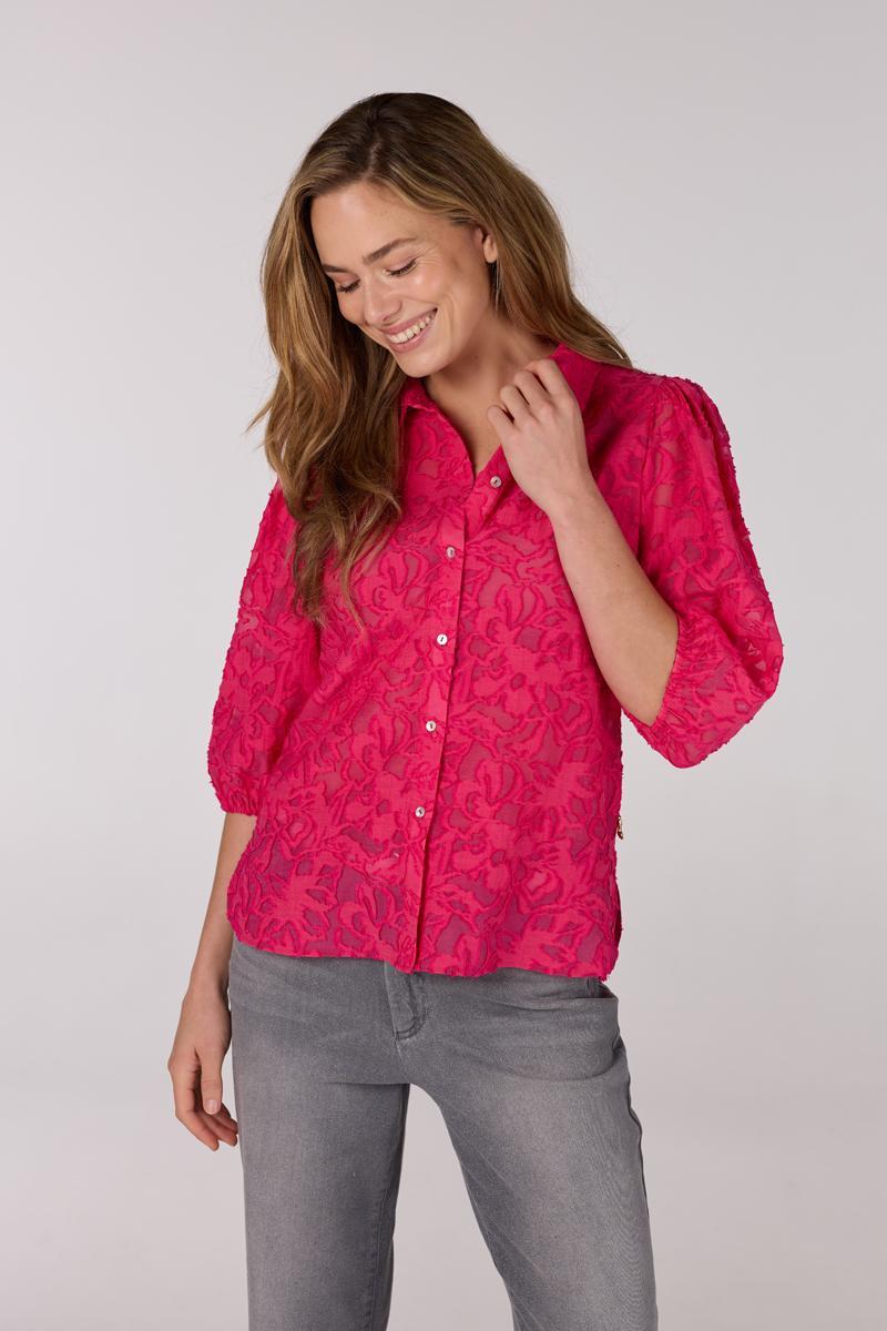 Jansen Amsterdam Jansen Amsterdam Blouse NANNE SS25 Roze 2