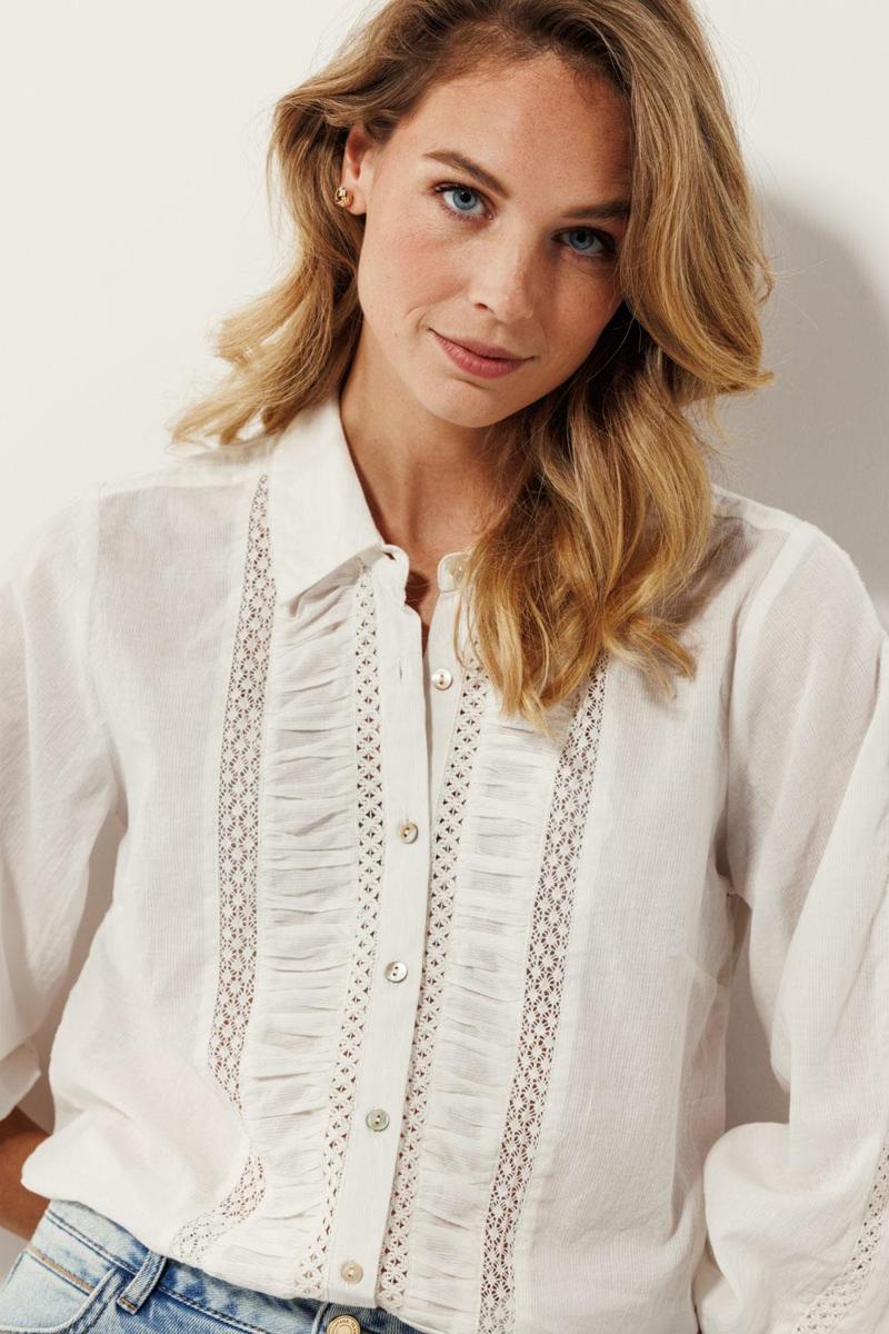 Tramontana Tramontana Blouse A06-15-301 Off-White 4