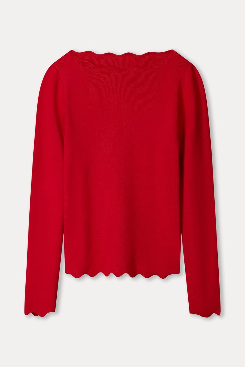 POM Amsterdam Blouse SP9277 Rood 1