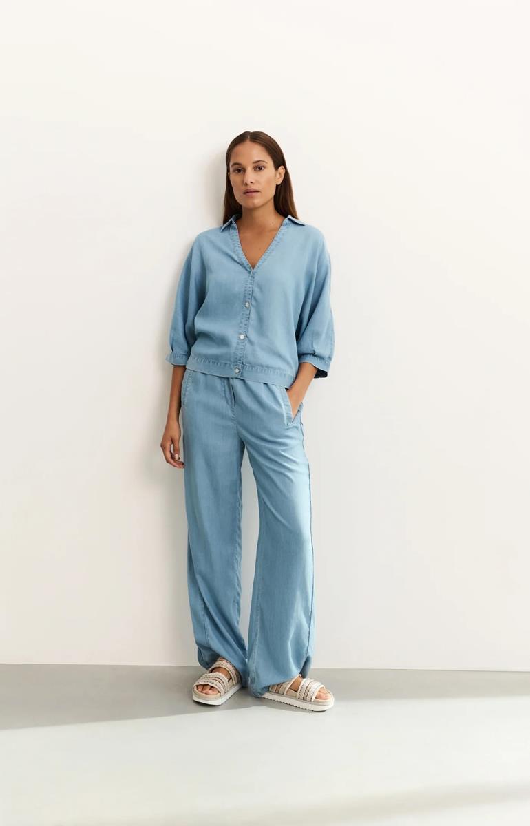 YAYA YAYA Pantalon 01-301190-504 Blauw 1