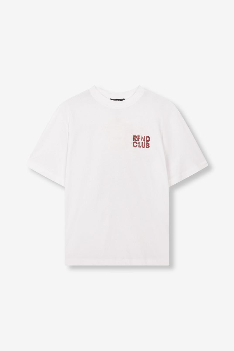 Refined Department T-Shirt Maggy Wit 4