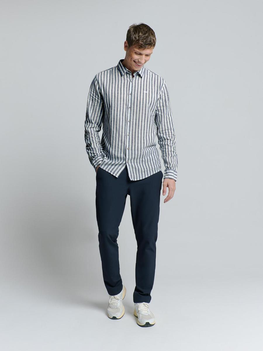 No Excess No Excess Overhemd 27470224SN Blauw 2