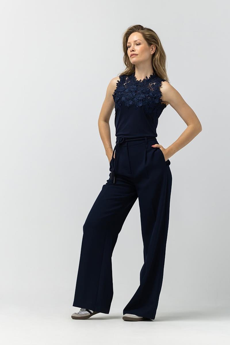 Label DOT Pantalon Rosan Blauw 1