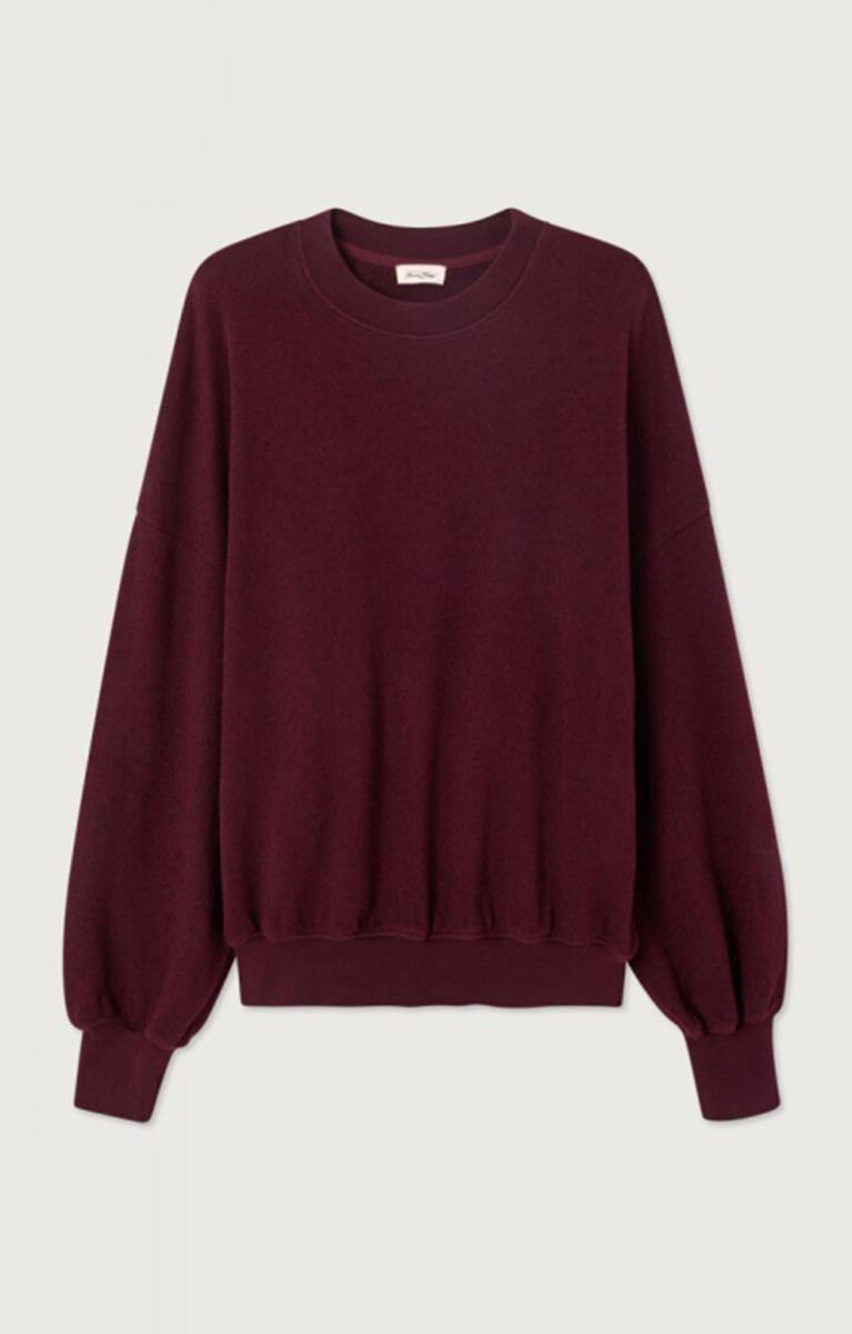 American Vintage Sweater Ytibay Rood 1