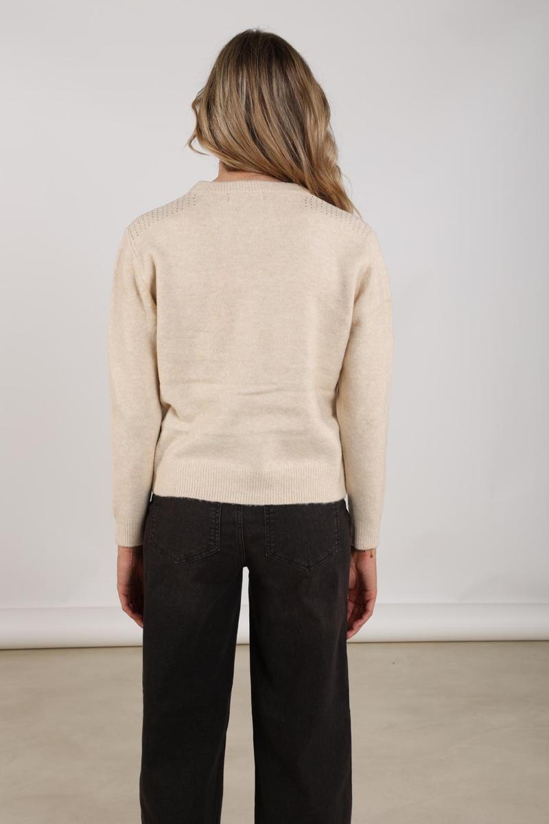 NUKUS Trui NKF03001 Beige 6
