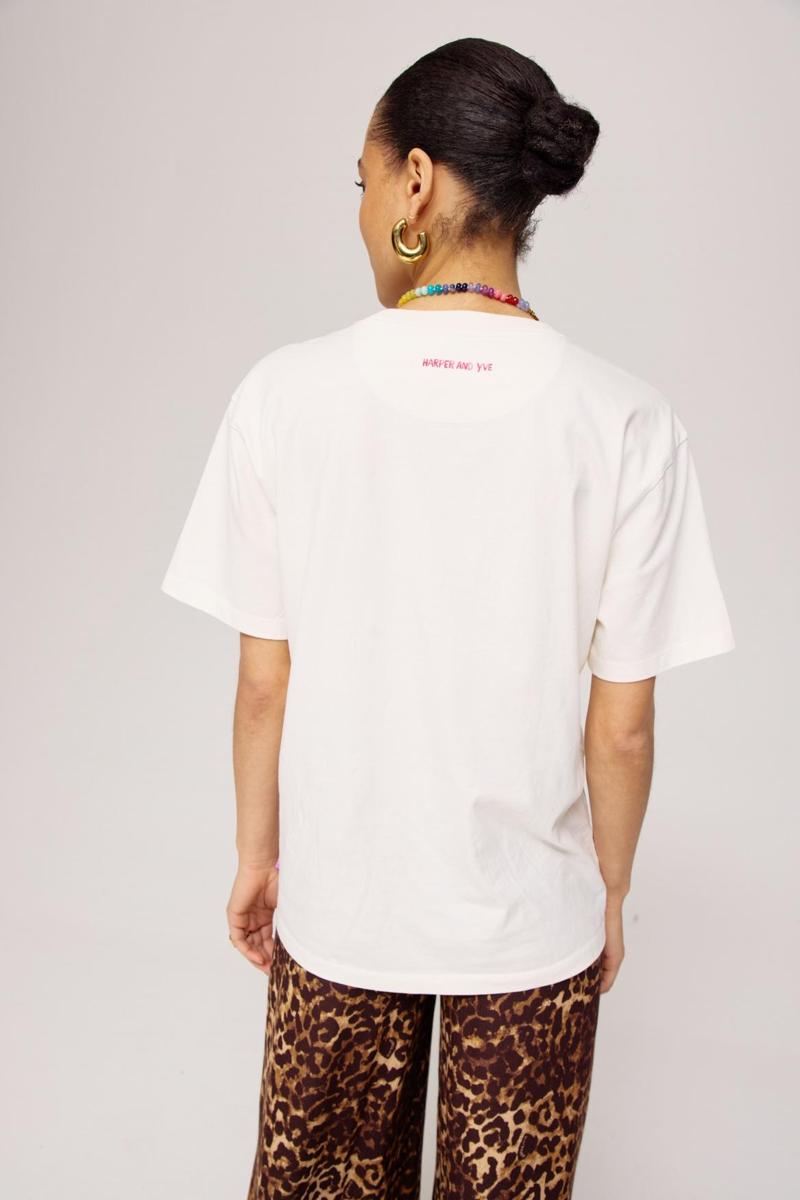 Harper & Yve Harper & Yve T-Shirt HS25Y305 Off-White 6
