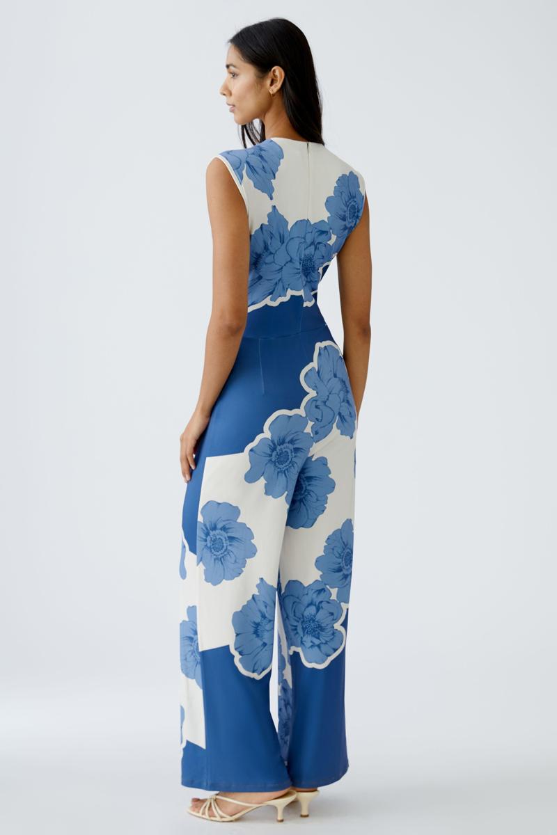 Oui Oui Jumpsuit 0093503 Blauw 4