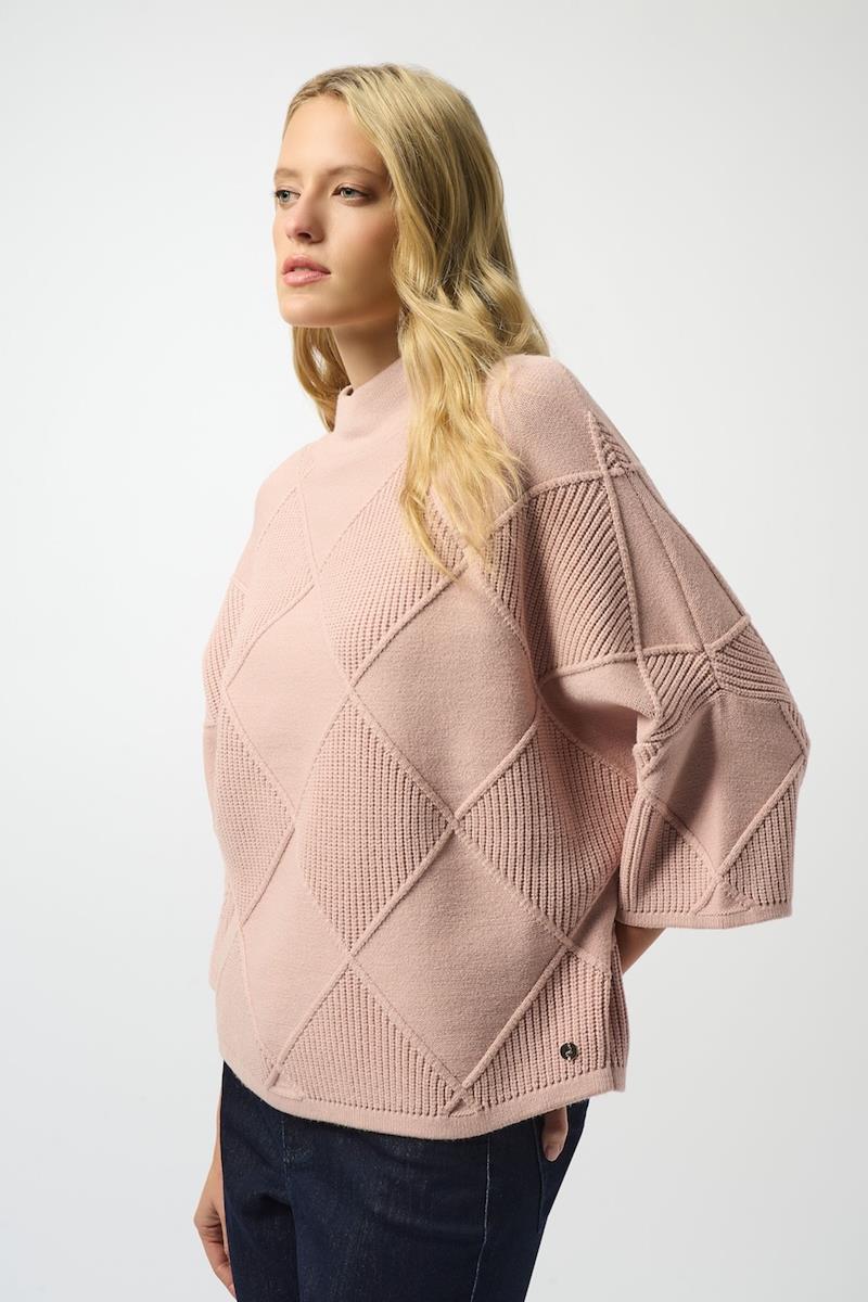 Joseph Ribkoff Trui 253943 Roze 1