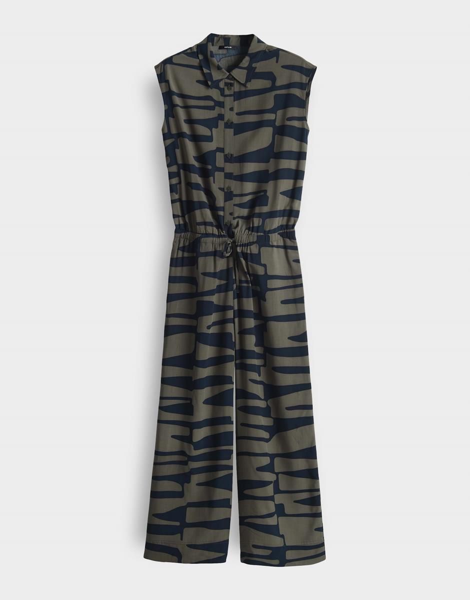 OPUS Jumpsuit Monny Shadow Groen 2