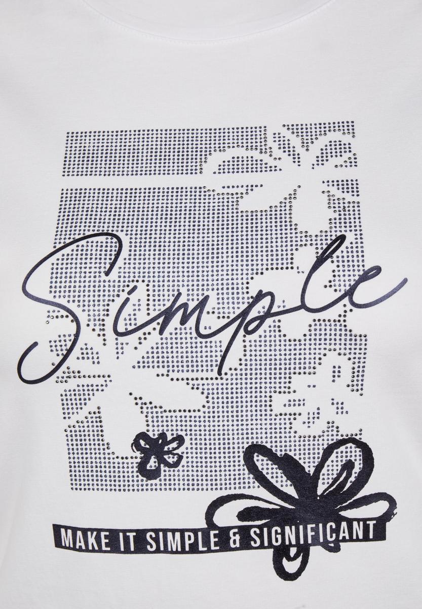 Rabe Rabe T-Shirt 54-123304 Wit 4