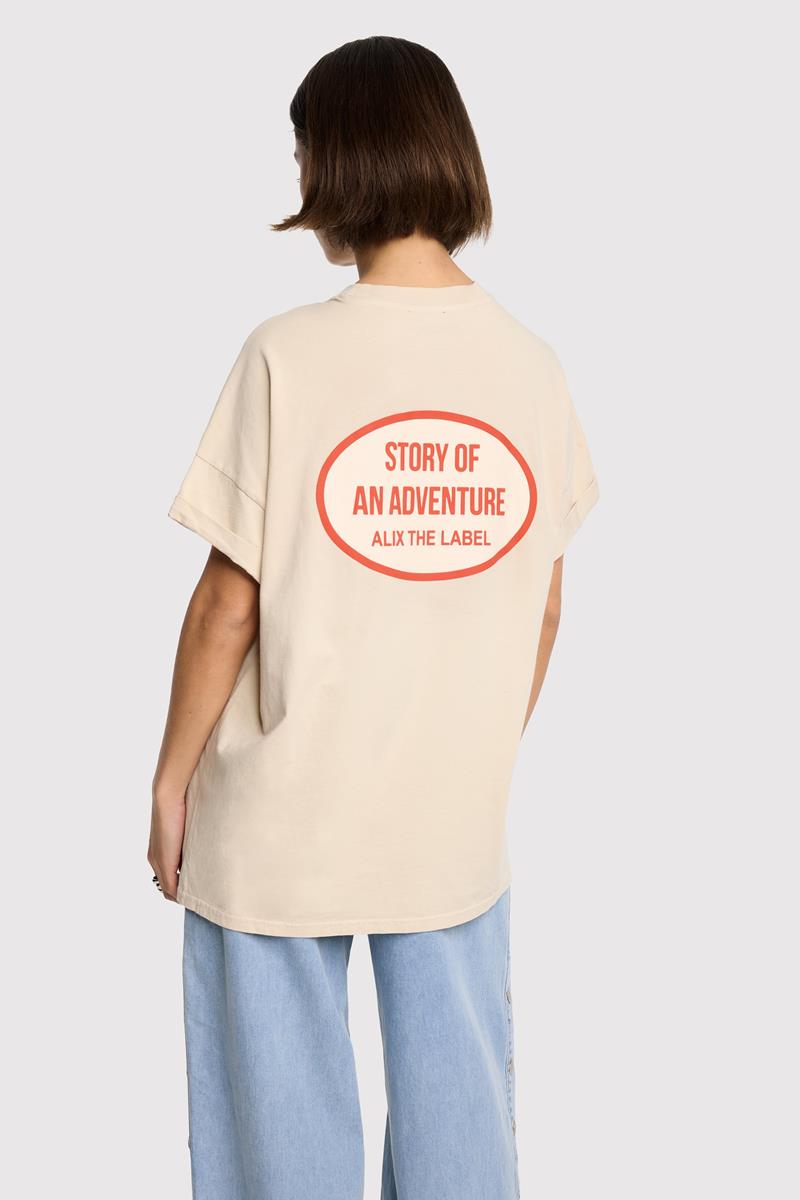 Alix The Label Alix The Label T-Shirt 2503819117 Beige 1