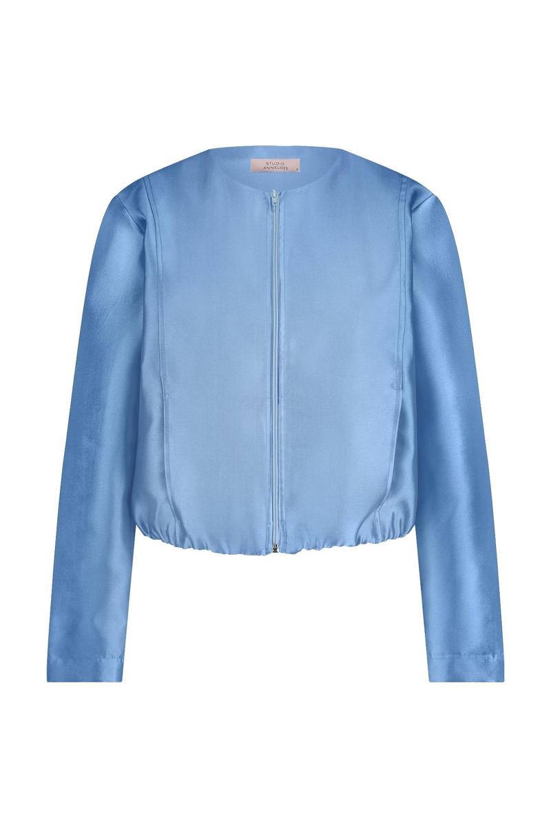 Studio Anneloes Studio Anneloes Blazer Donny bomber jack Blauw 2