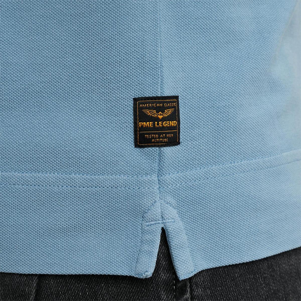 PME Legend PME Legend Polo PPS2502803 Blauw 6