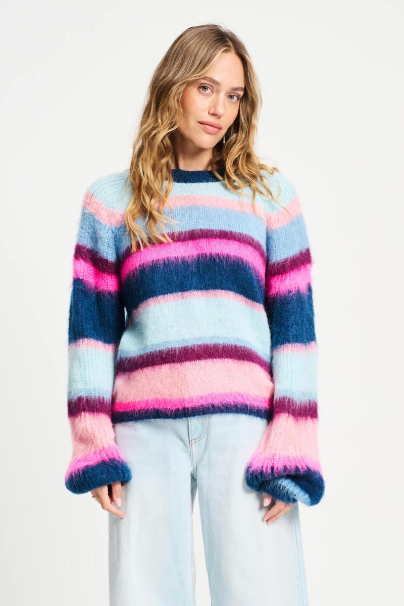 POM Amsterdam Trui SP9359 Blauw 2