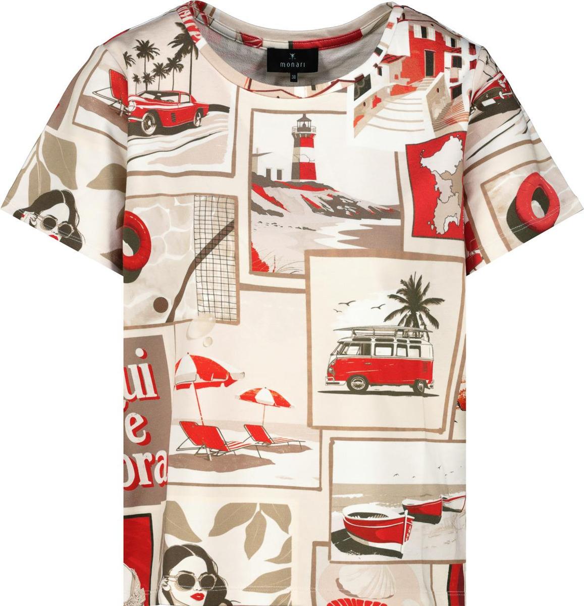 Monari Monari T-Shirt 409742 Rood 2