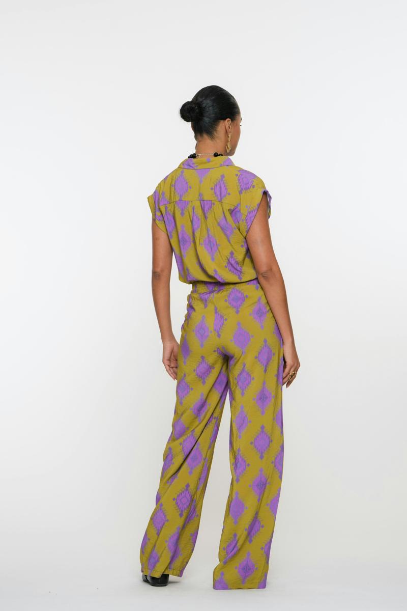 Geisha Geisha Pantalon 51225-20 Groen 5