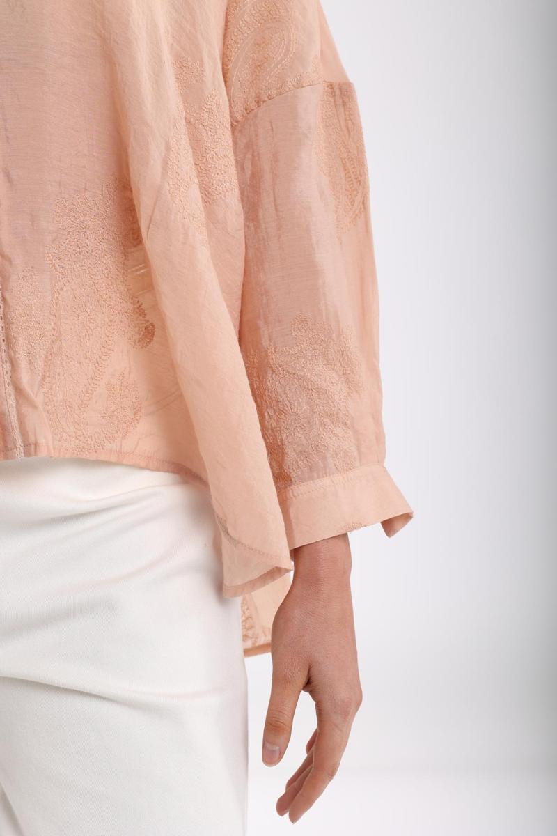 NUKUS NUKUS Blouse NKS02077 Roze 4