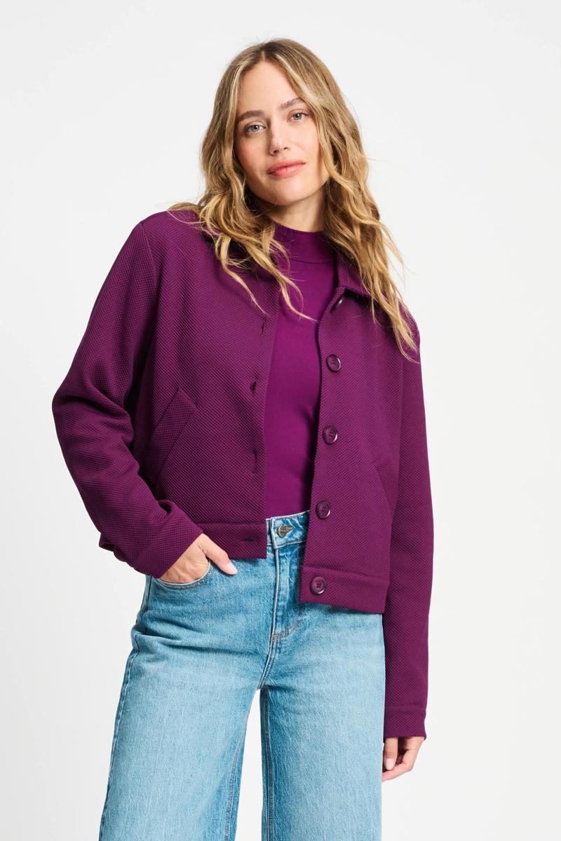 POM Amsterdam Blazer SP9369 Paars 2