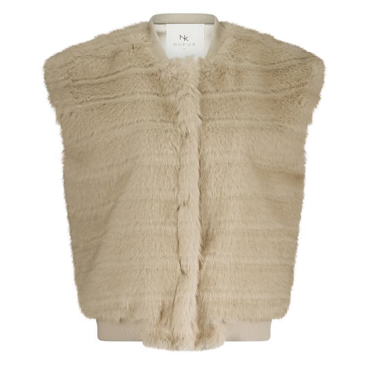 NUKUS Bodywarmer NKF08011 Beige 1