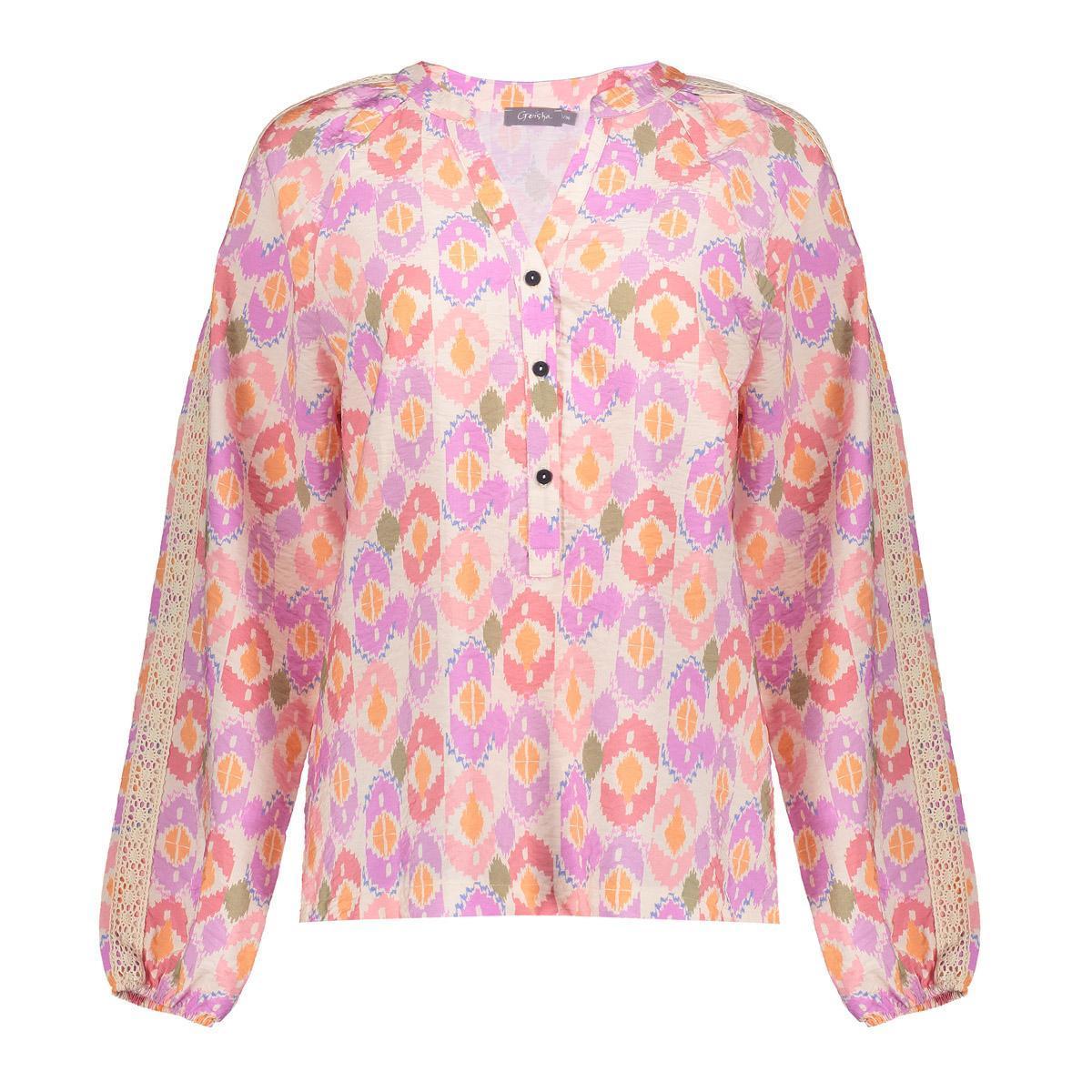 Geisha Geisha Blouse 53214-20 Lila 2