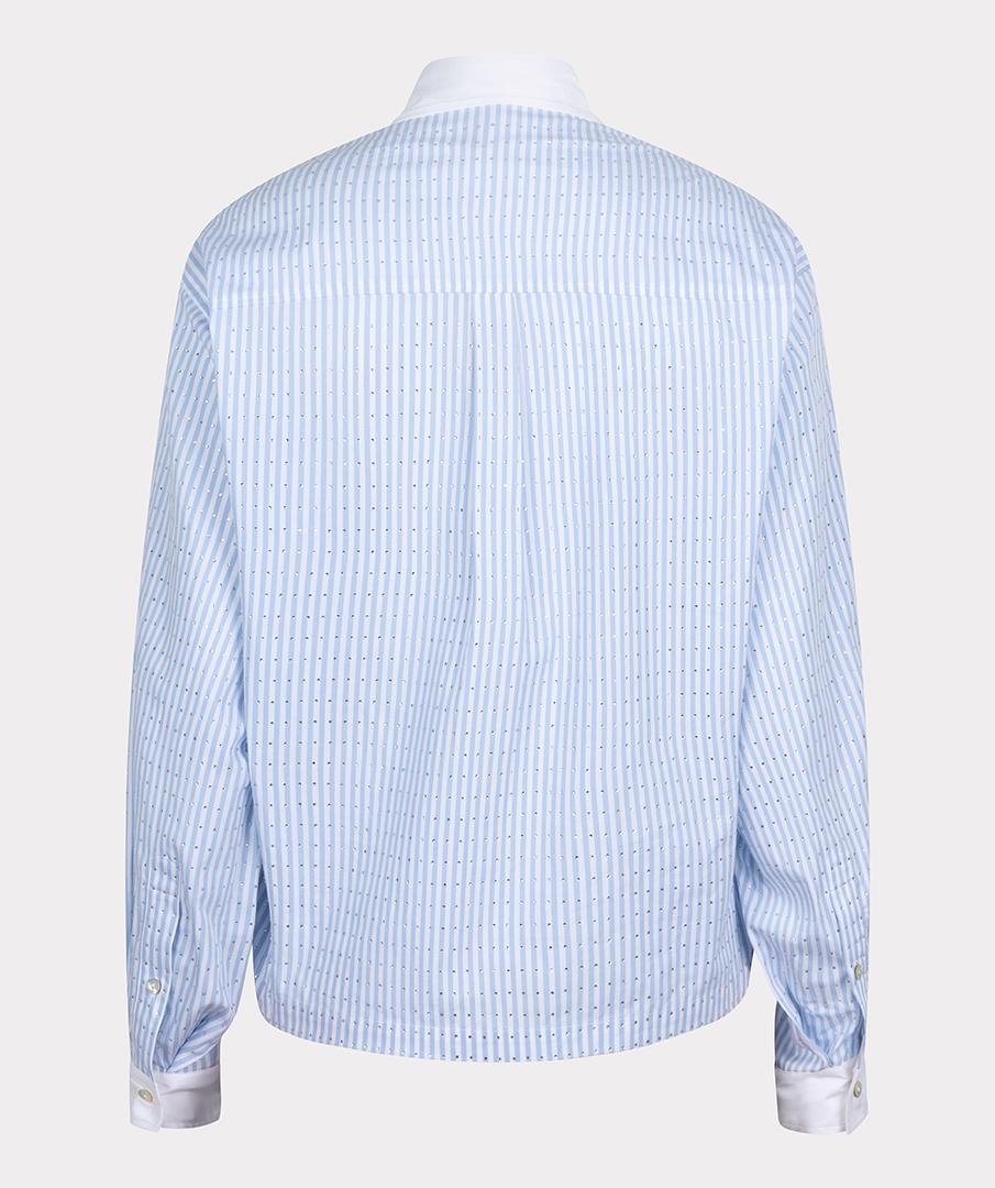 EsQualo EsQualo Blouse SP25.10032 Blauw 6