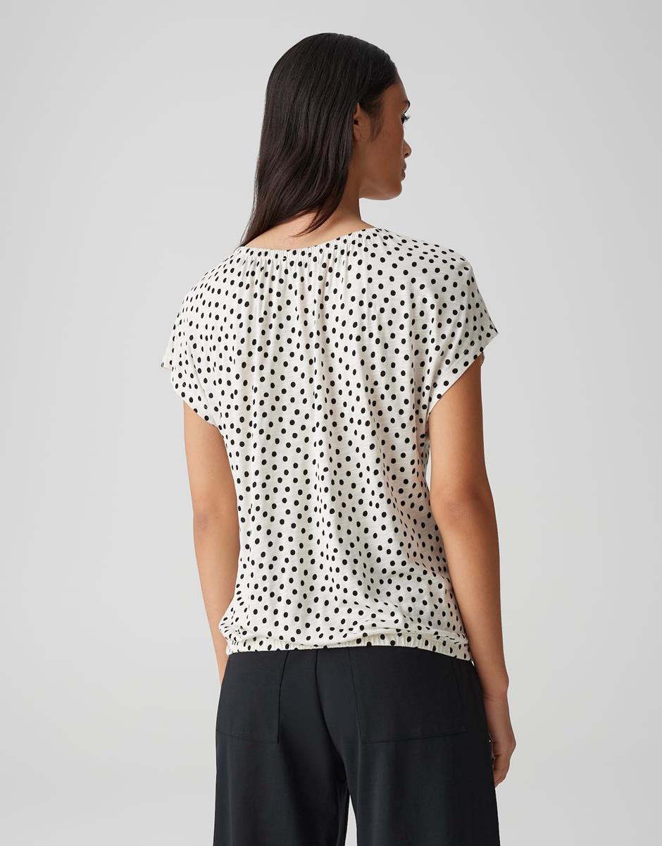 OPUS OPUS T-Shirt Slimsi Off-White 3