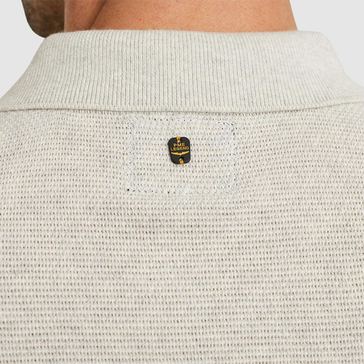PME Legend PME Legend Polo PPSS2502853 Lichtgrijs 6