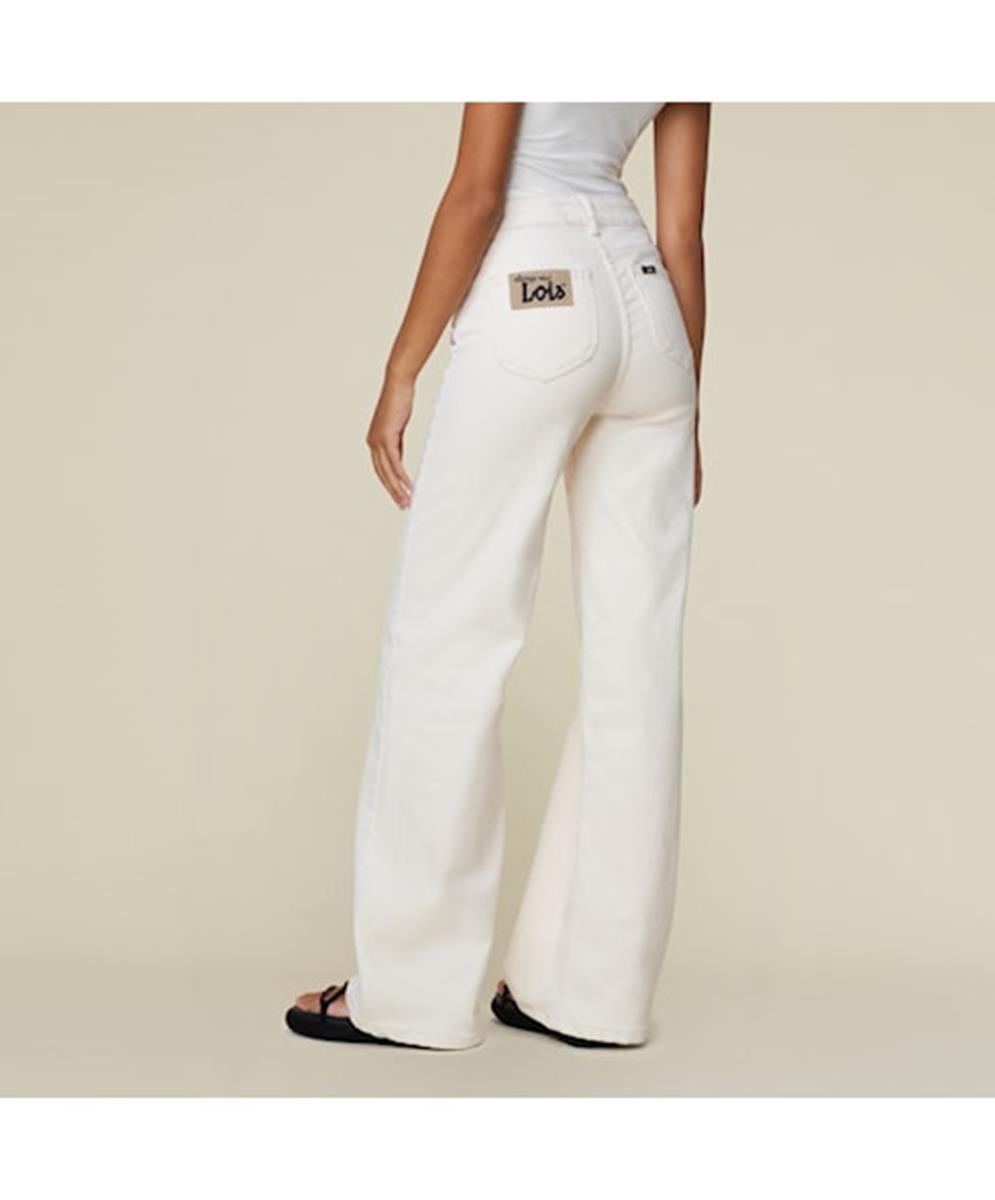 Lois Lois Jeans Palazzo GF Off-White 2