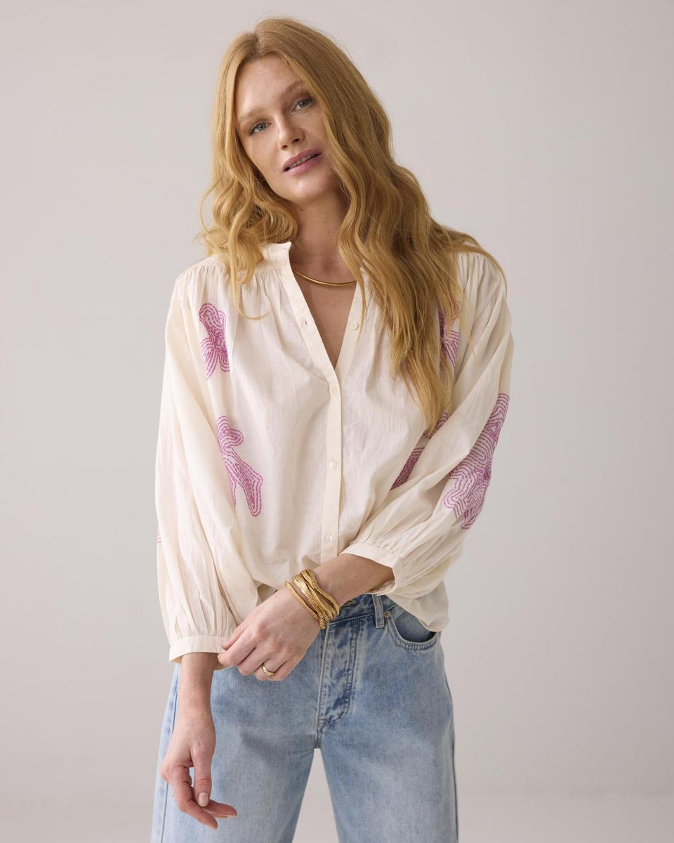 Summum Summum Blouse 2s2925-11624 Off-White 3