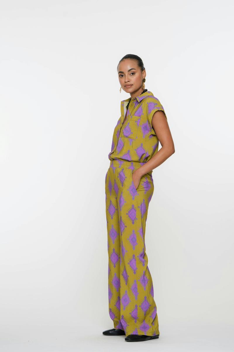 Geisha Geisha Pantalon 51225-20 Groen 4