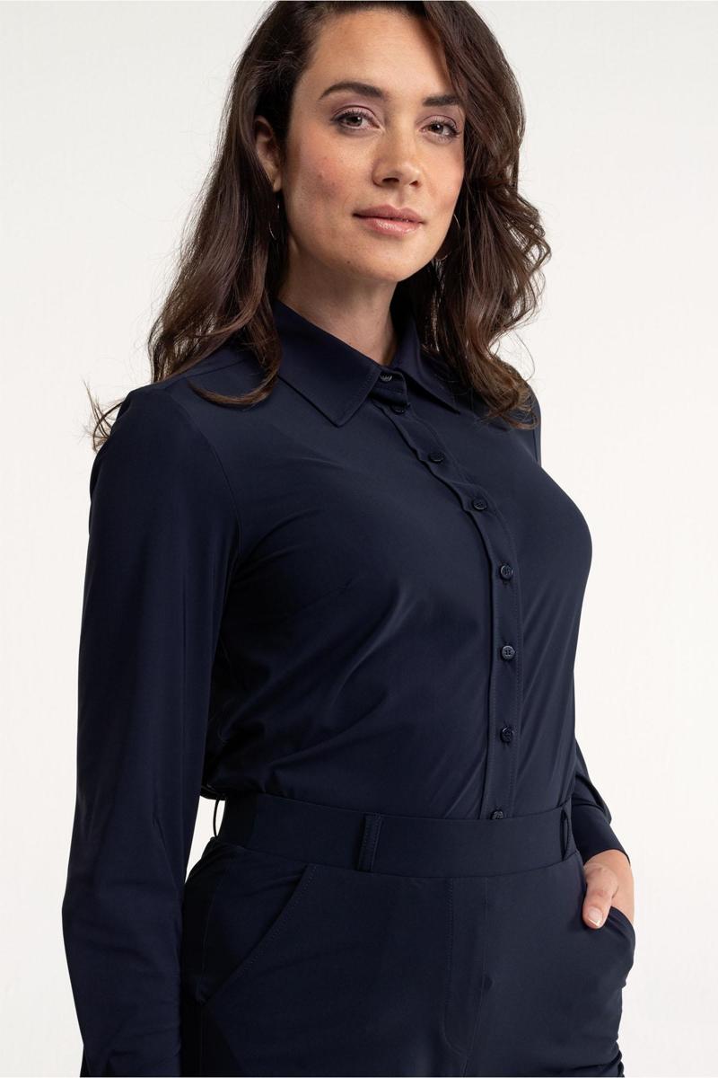 Studio Anneloes Studio Anneloes Blouse Bobby Blouse Blauw 3