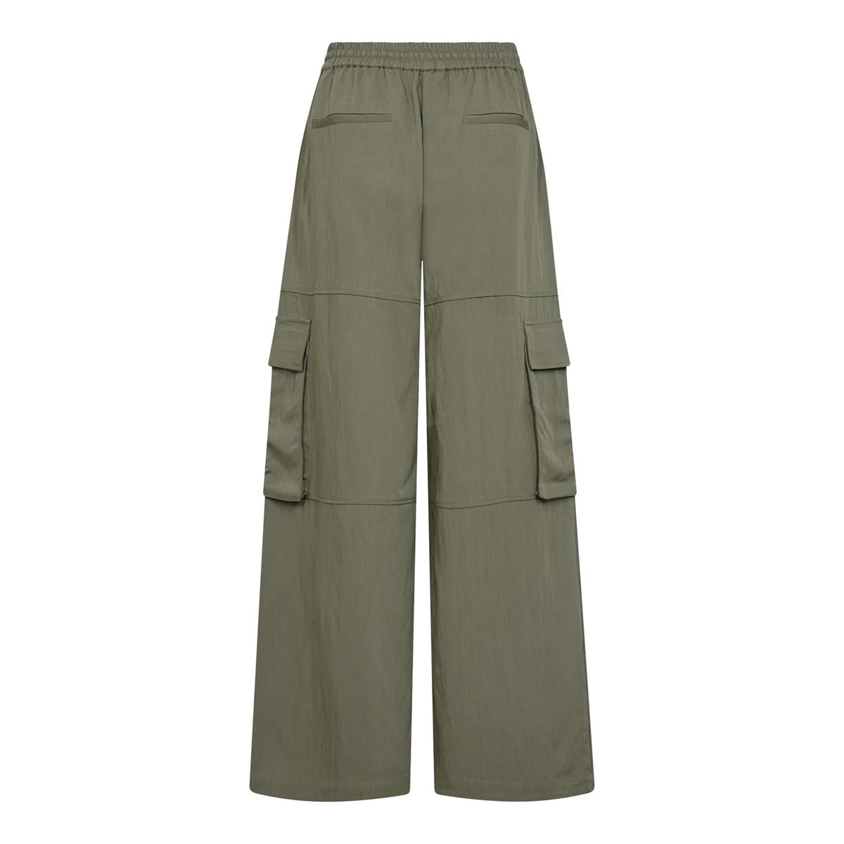 Co'Couture Pantalon Ella Cargo Groen 2