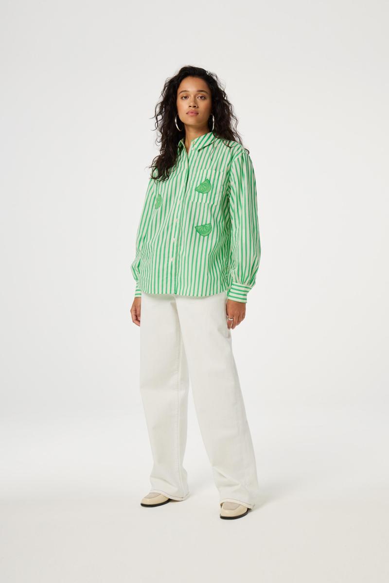 Fabienne Chapot Fabienne Chapot Blouse Alex Blouse Groen 1