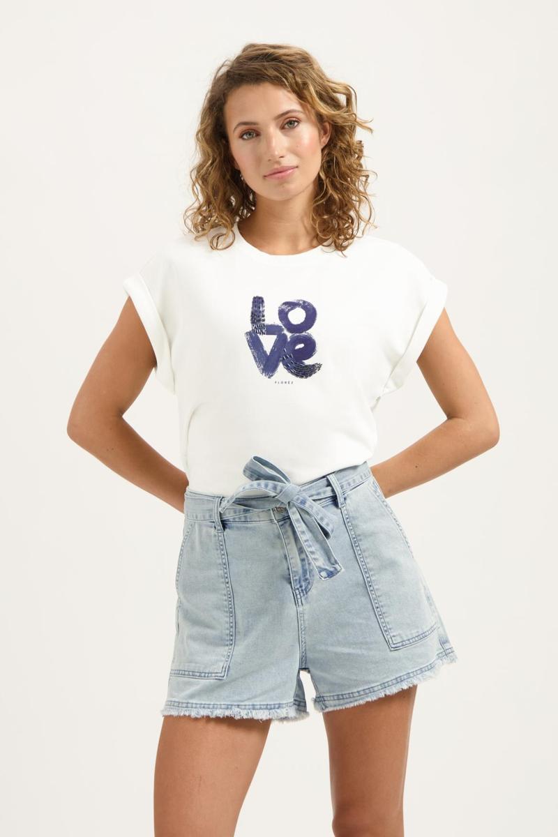 Florèz Florèz T-Shirt Sammy Wit 1