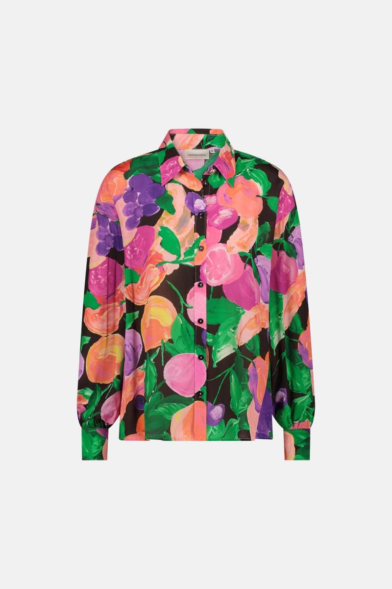 Fabienne Chapot Fabienne Chapot Blouse Anouk Blouse Groen 1