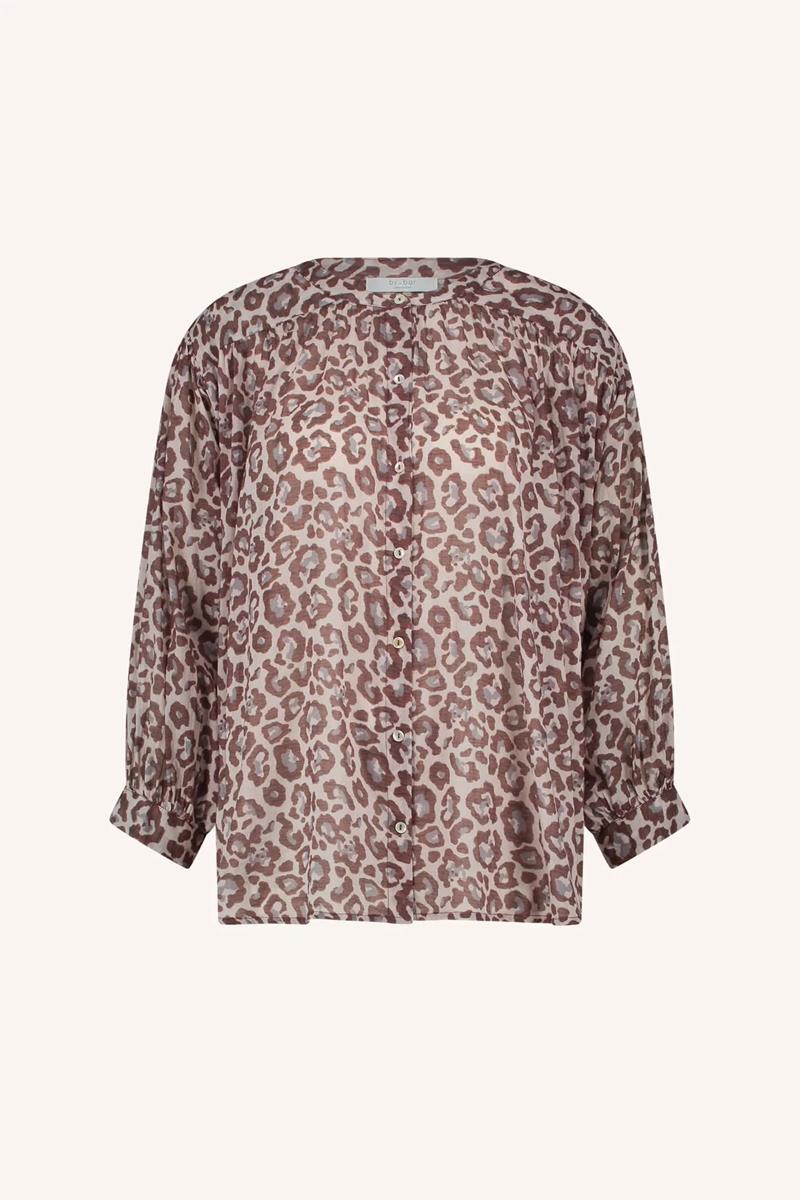 By-Bar By-Bar Blouse Lucy Cheetah Roze 2