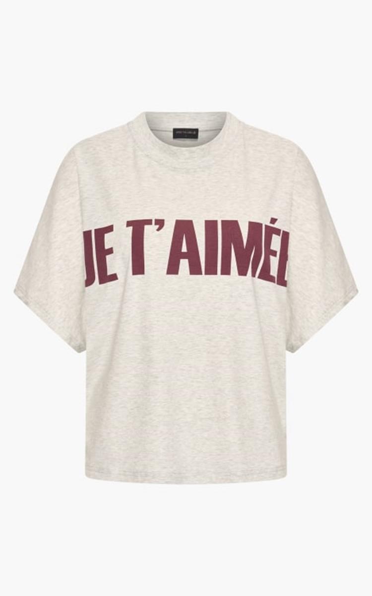 Aimée the Label T-Shirt Elara Rood 1