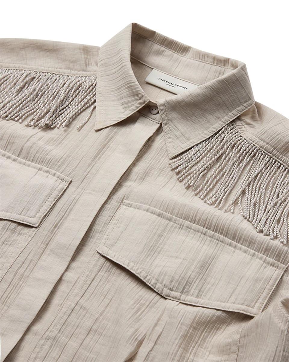 Copenhagen Muse Copenhagen Muse Blouse Popsy Beige 5