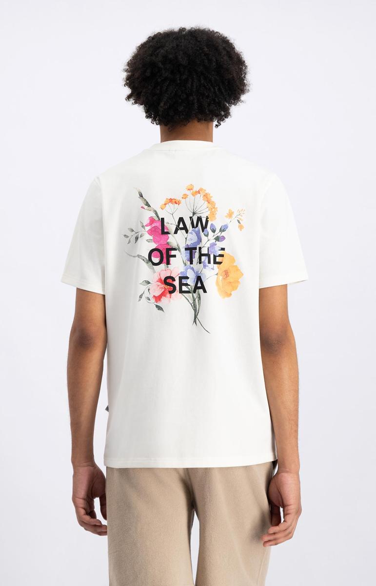 Law of the Sea Law of the Sea T-Shirt LAW-10206 Off-White 4