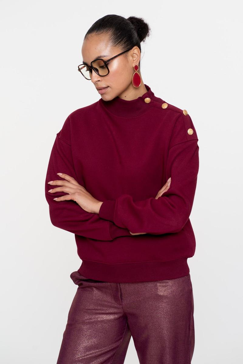 Geisha Sweater 52600-41 Rood 5