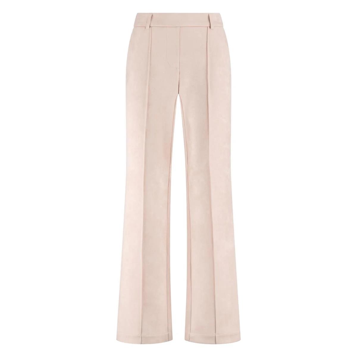 NUKUS Pantalon Jill Suede Roze 2